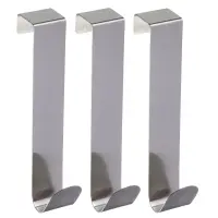 Крючок навесной тм VETTA, 2,2х12см, нерж.сталь 430, 3шт