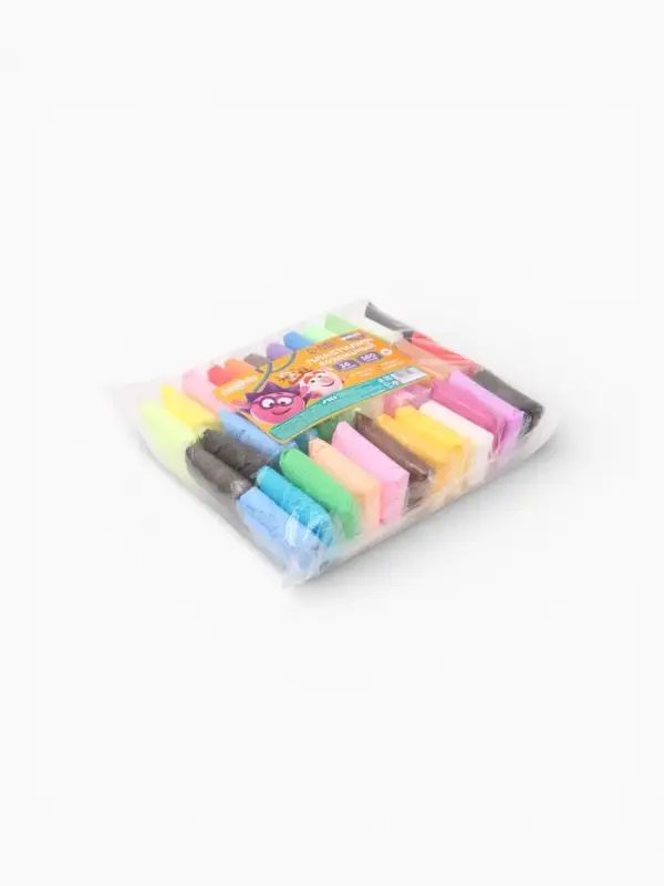 Пластилин воздушный &laquo;Смешарики&raquo;, 36 цветов