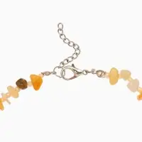 Ожерелье 20 см, цв. янтарный