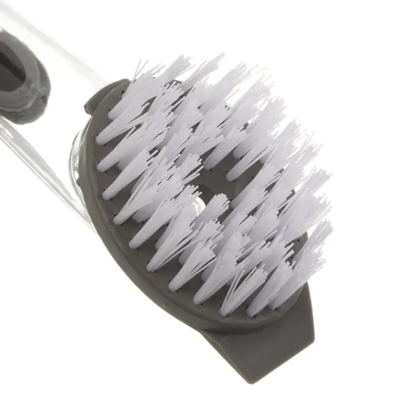 Щетка для посуды с дозатором тм Vetta, 23,5х7х4,5 см, полипропилен, серая