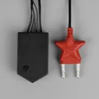 Гирлянда &laquo;Бахрома&raquo; 3&times;0.5 м, IP20, тёмная нить, 80 LED, свечение белое, 8 режимов, 220 В