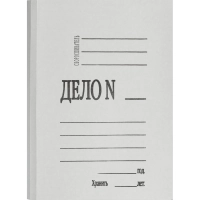 Скоросшиватель картон. ДЕЛО 300 гр/м2 &nbsp;А4 200 лист немелован