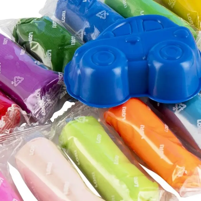 Тесто для лепки &laquo;Пластишка&raquo;, 18 цв. по 24 г, с формочкой