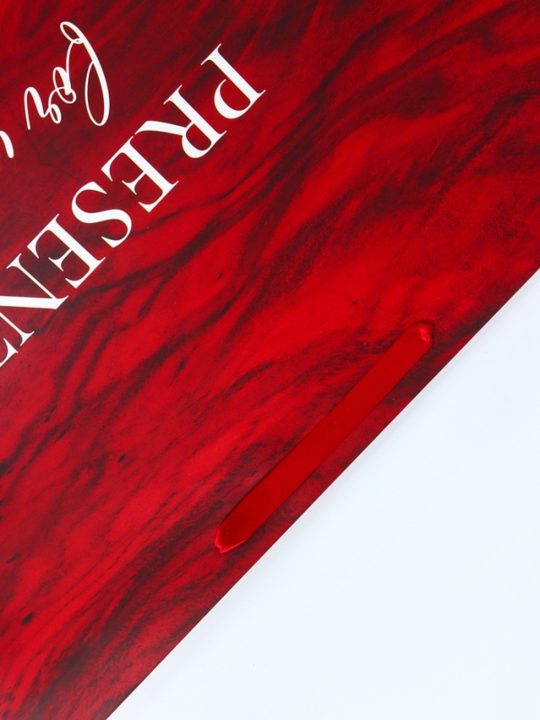 Пакет подарочный ламинированный горизонтальный «Презент», XL 49 × 40 × 19 см