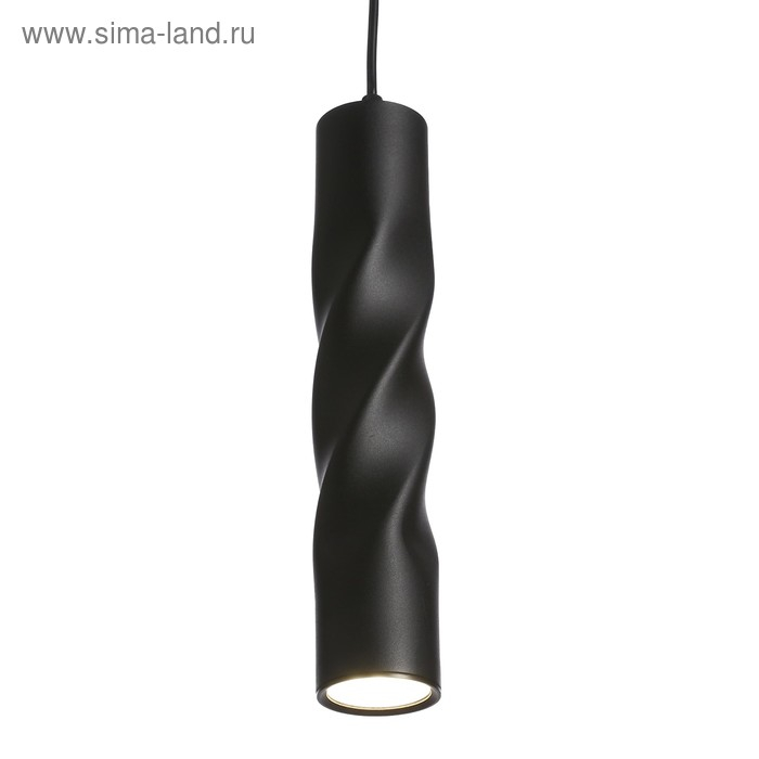 Светильник "Астелл" 1х40Вт GU10 черный 5,5х5,5х130см.