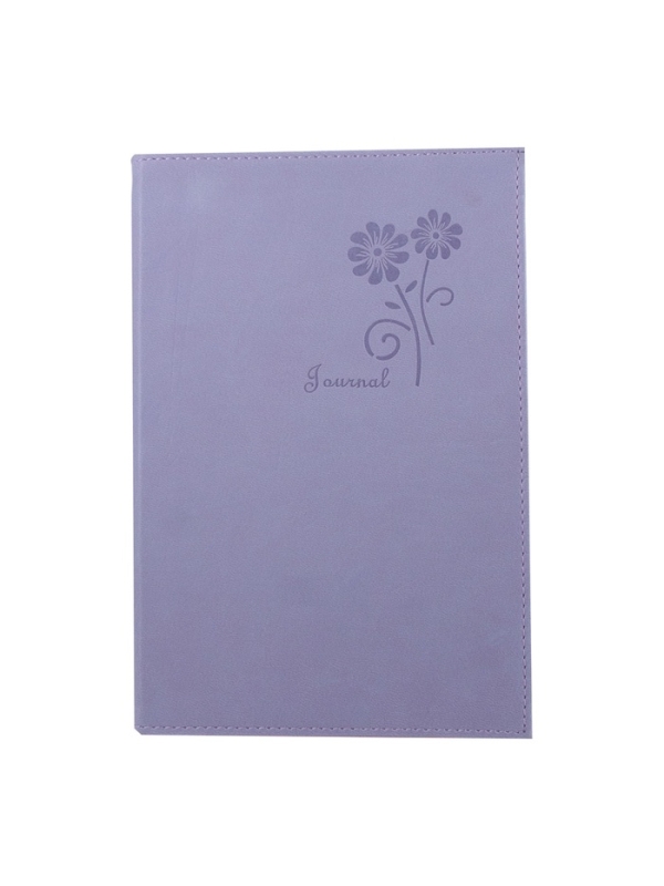 Записная книжка А5, 120л Лиловый, интегр обл, экокожа, тиснение Записная книжка А5, 120л Лиловый, интегр обл, экокожа, тиснение