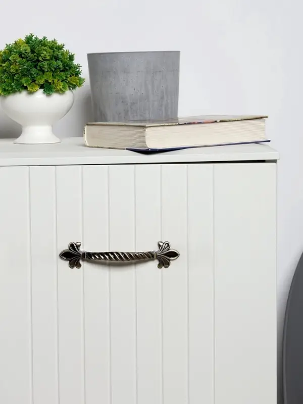 Ручка-скоба мебельная PC175AB, м/о 96 мм, цвет бронза