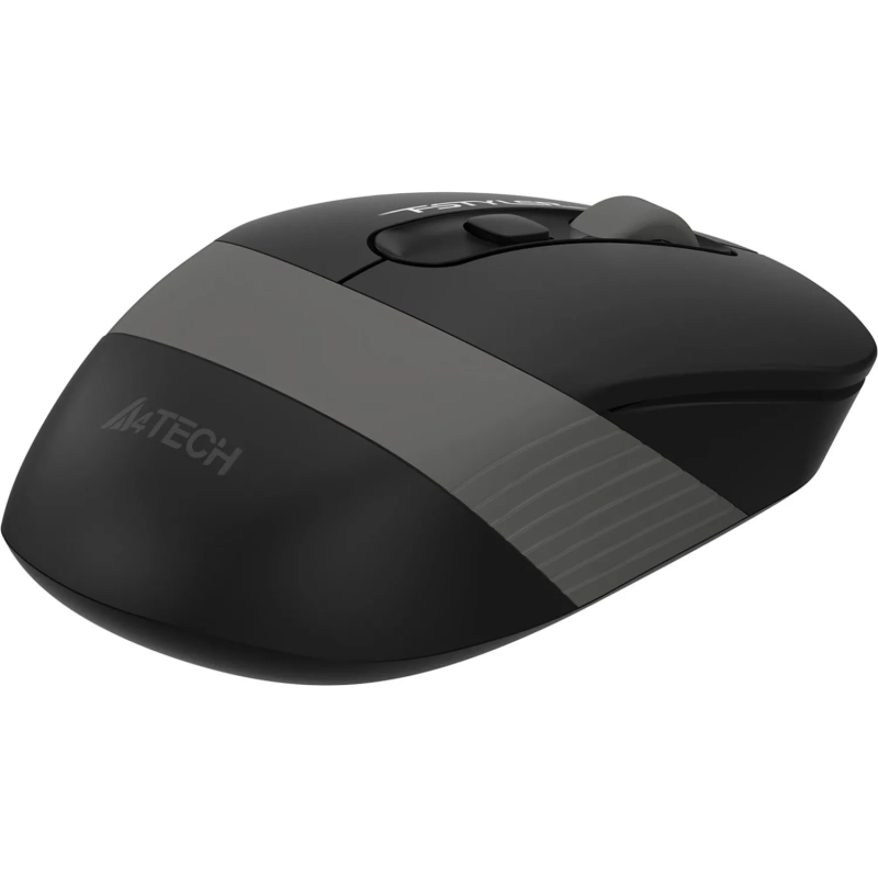 Мышь компьютерная A4Tech Fstyler(FG10S GREY)черн/сер/2000dpi/беспроводн/4кн