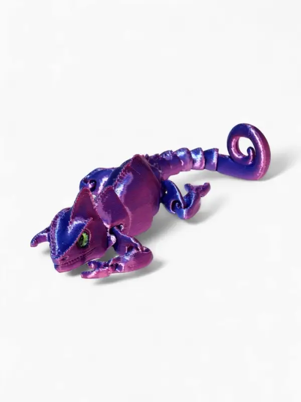 3Д игрушка "Хамелеон"