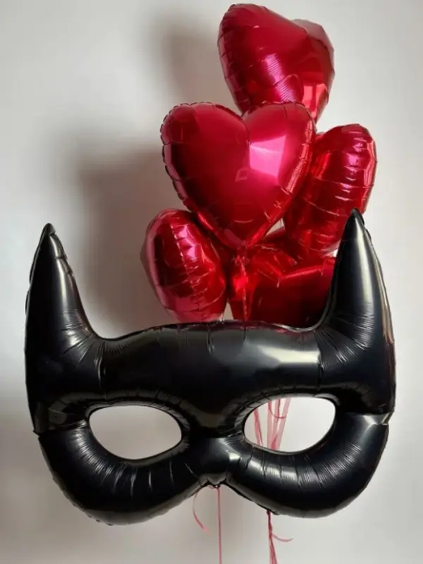 Воздушный шар фольгированный 42" «Маска»