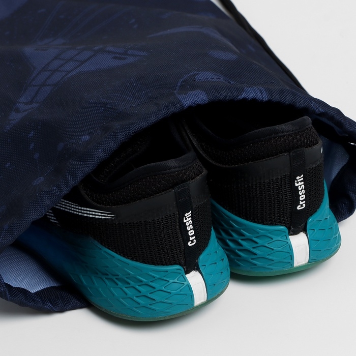 Мешок для обуви  Мешок для обуви "Роскосмос", синий