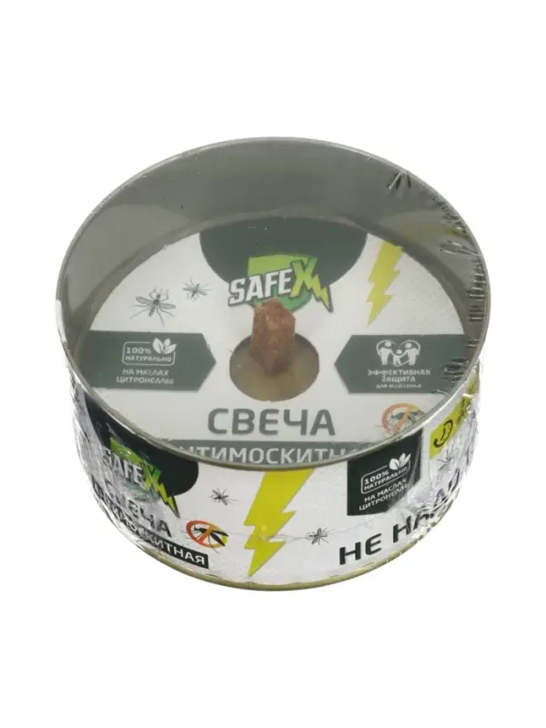 Свеча антимоскитная SAFEX 2 штуки