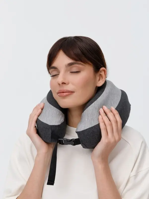 Дорожная подушка Piligrim, серая Дорожная подушка Piligrim, серая