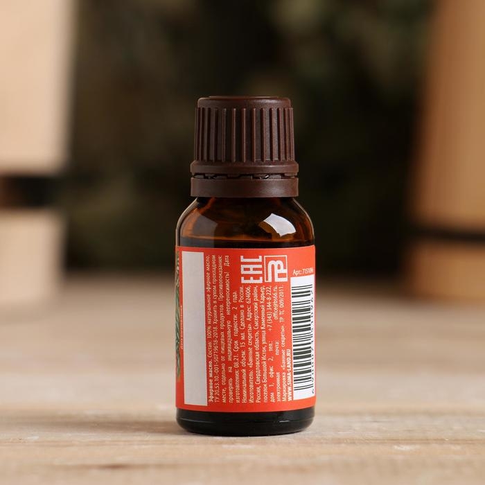 Эфирное масло Эфирное масло "Кедр" 15 мл Банная забава