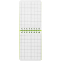 Блокнот А7,пласт обл,80л, ATTACHE FANTASY,салат