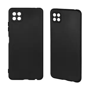 Чехол для Samsung A22S 5G TPU матовый черный