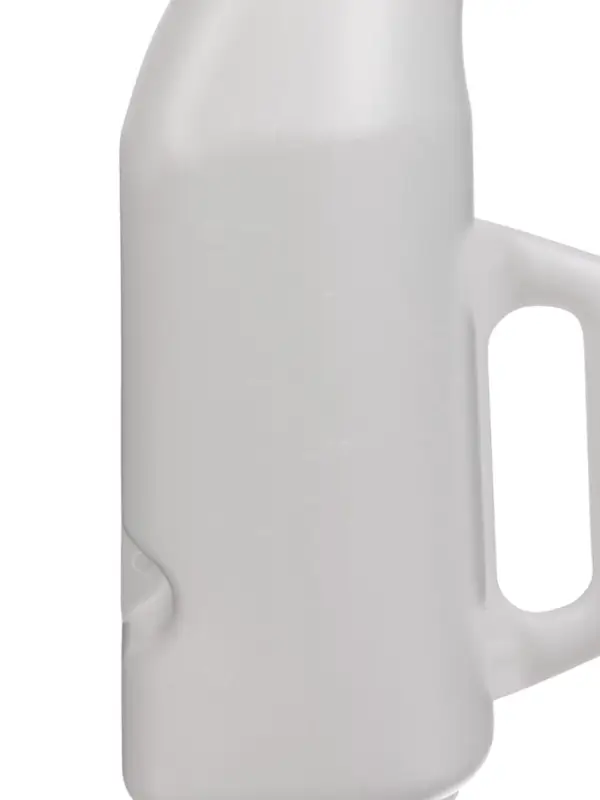 Бутылка для выпойки телят, 2 л, с ручкой, с крышкой, пластик, белая