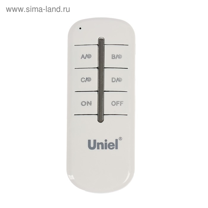 Пульт управления светом Uniel UCH-P005-G4-1000W-30M, 4 канала х 1000 Вт, радиус действия 30м Пульт управления светом Uniel UCH-P005-G4-1000W-30M, 4 канала х 1000 Вт, радиус действия 30м