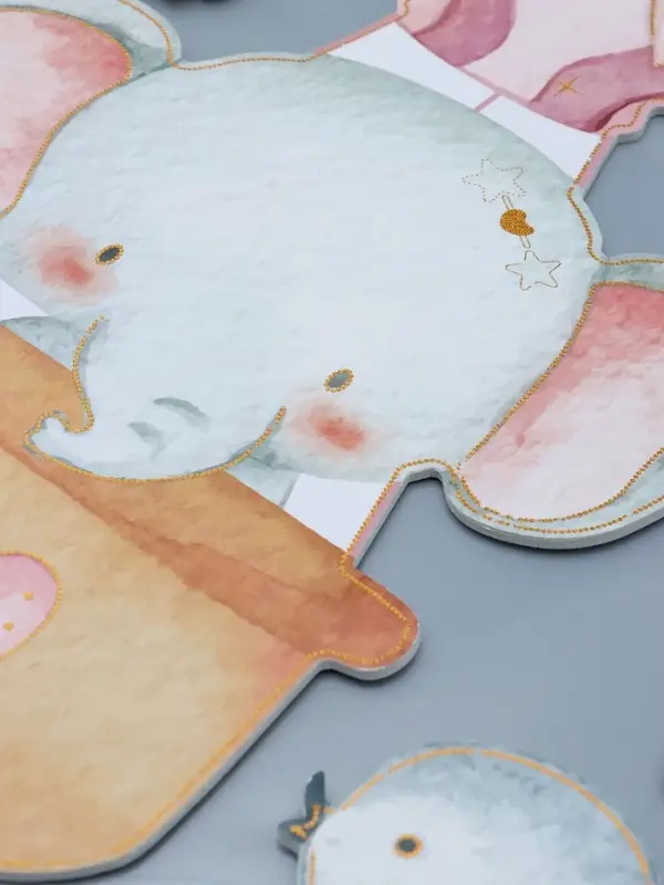 Наклейка интерьерная Наклейка интерьерная "Слонёнок" 31х60 см