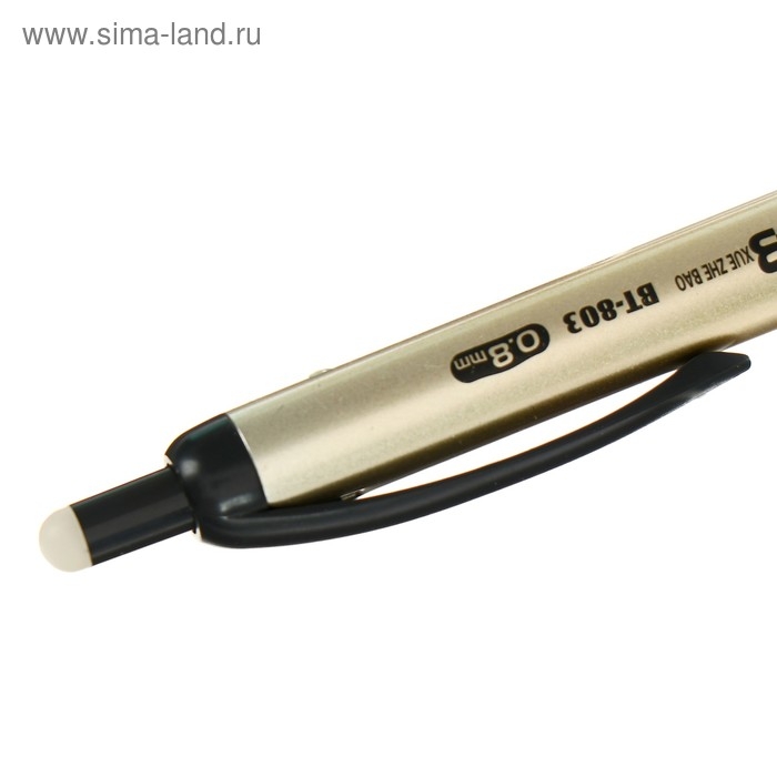 Ручка шариковая со стираемыми чернилами, линия 0.8 мм, стержень синий с резиновым держателем, корпус МИКС Ручка шариковая со стираемыми чернилами, линия 0.8 мм, стержень синий с резиновым держателем, корпус МИКС