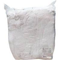 Ветошь лоскут вафельного полотна отбеленный, 10кг/уп_СПБ