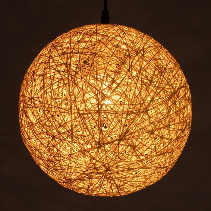 Светильник BayerLux Ротанг 1хЕ27 15Вт желтый 30х30х130 см Светильник BayerLux Ротанг 1хЕ27 15Вт желтый 30х30х130 см