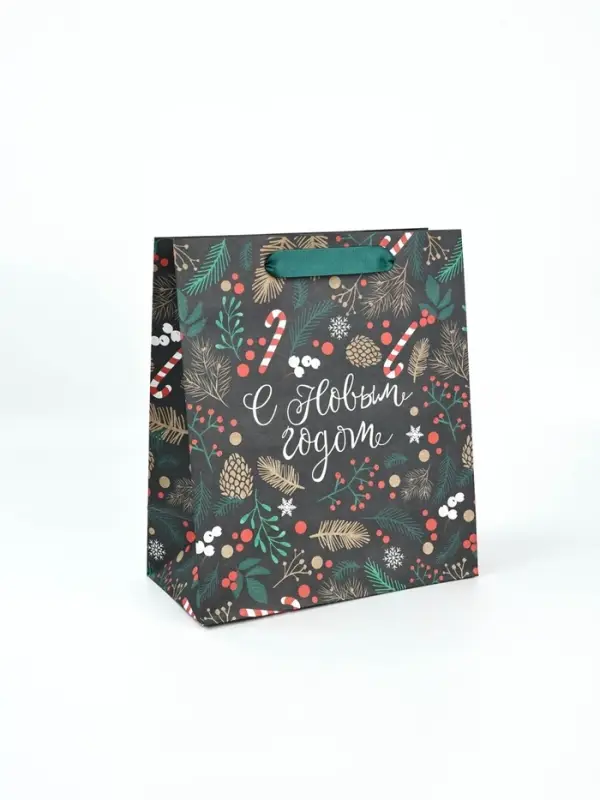 Набор новогодних пакетов &laquo;Еловый лес&raquo;