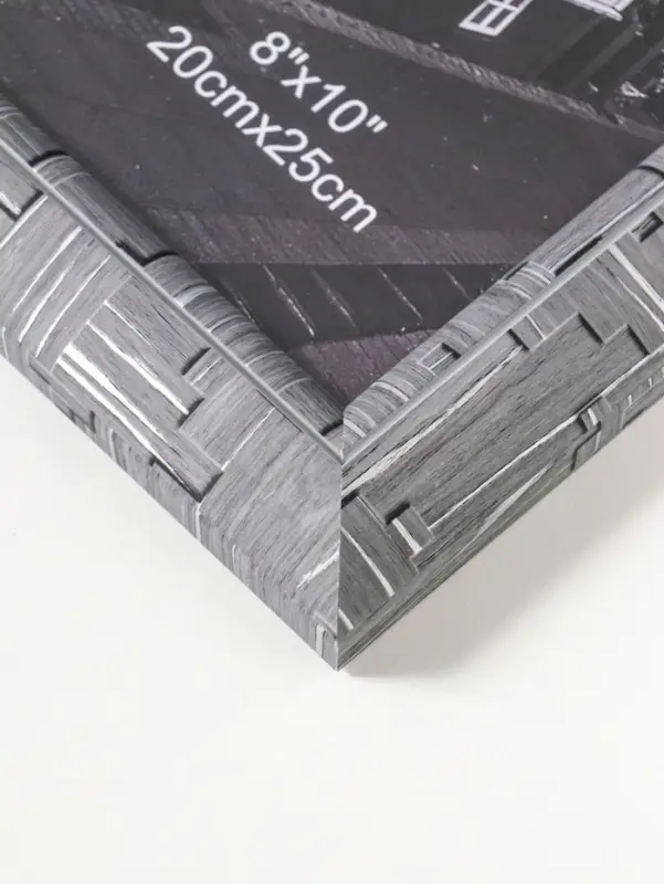 Фоторамка пластик 20х25 см "Моррис" тёмно-серый 29,8х25х2 см