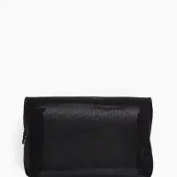 Косметичка дор Сетка 18*7,5*10, отд на молнии, черный Косметичка дор Сетка 18*7,5*10, отд на молнии, черный