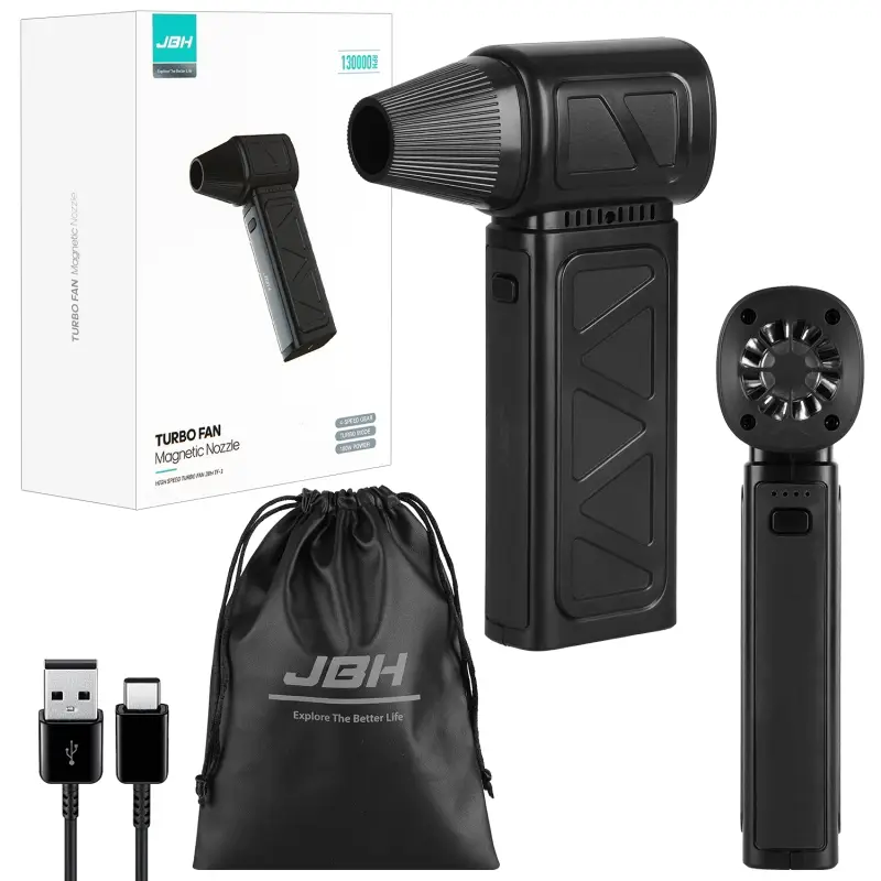 Высокоскоростной турбовентилятор TF-1 JBH черный (20шт/кор) Высокоскоростной турбовентилятор TF-1 JBH черный (20шт/кор)