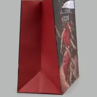 Пакет подарочный &laquo;С Новым годом&raquo;, леденец, 22&times;22&times;11 см