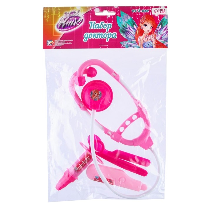 Набор доктора «Будь здорова», WINX, 5 предметов Набор доктора «Будь здорова», WINX, 5 предметов
