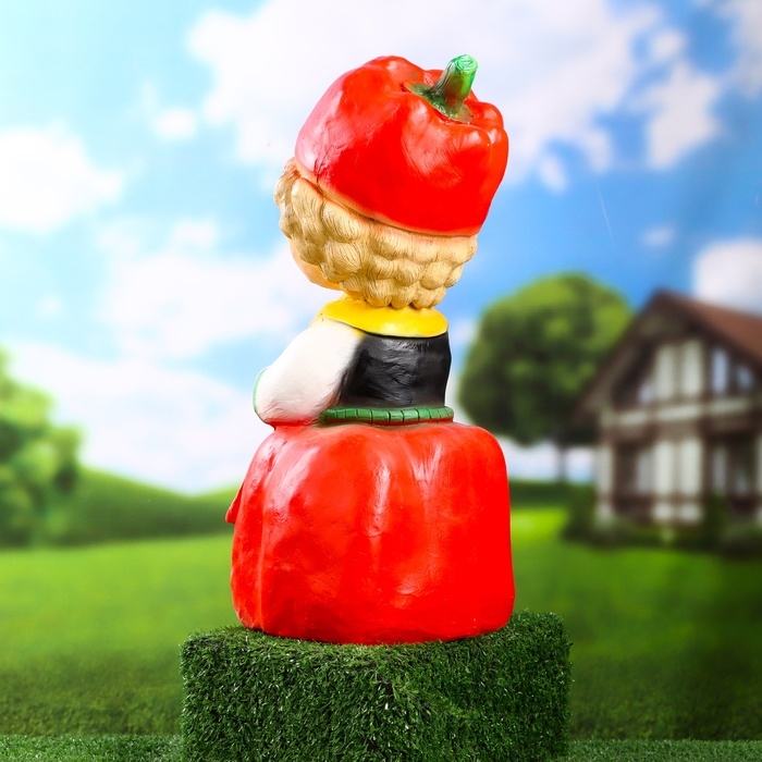 Садовая фигура Садовая фигура "Гном перчик" 18х20х41см