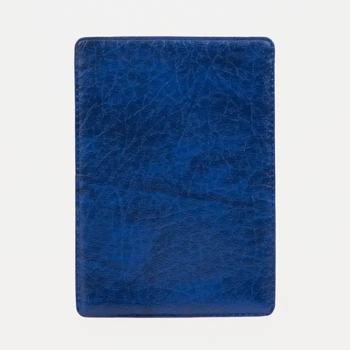 Обложка для проездного, пропуска, цвет синий Обложка для проездного, пропуска, цвет синий