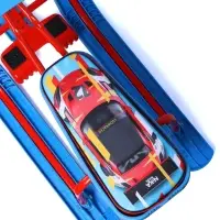 Снегокат &laquo;Тимка спорт 1+&raquo; Sportcar, голубой, красный, TC1+/SC Nika Kids