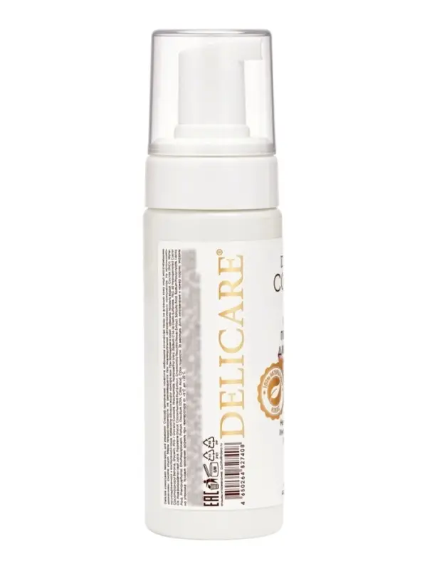 Пенка-мусс для лица Delicare, кокосовая, 150 мл
