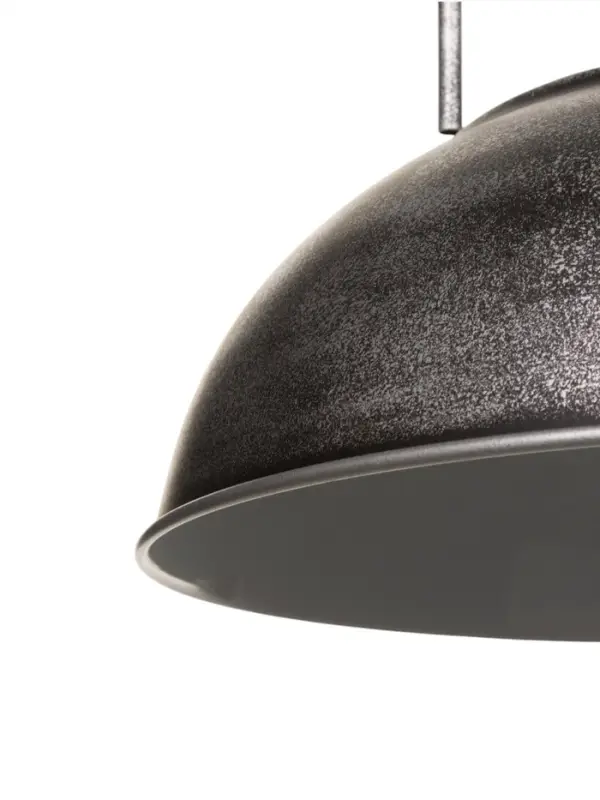 Светильник подвесной BayerLux William, 1&times;40 Вт, Е27, чёрно-серебристый, 40&times;40&times;35-100 см