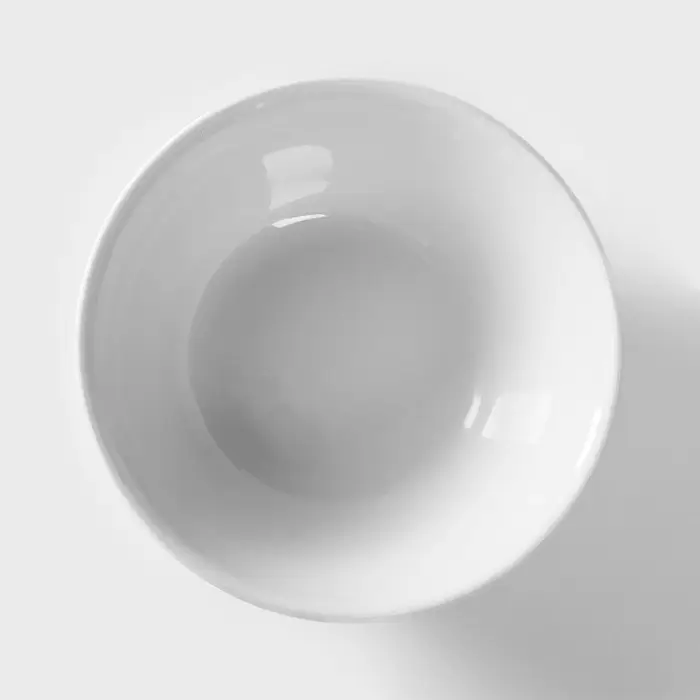 Салатник Добрушский завод &laquo;Бельё&raquo;, 200 мл, d=11.2 см, фарфор, белый