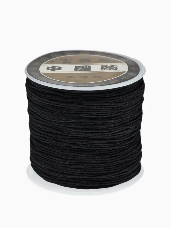 Шнур &laquo;Шамбала&raquo; длина 100 м, d=1 мм, чёрный