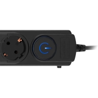 Сетевой фильтр Ippon BK-6-UPS-1.8-10-B 1.8м (6 розеток) черный (1804672)