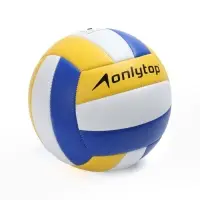 Волейбольный мяч ONLYTOP &laquo;Россия&raquo;, машинная сшивка, 18 панелей, р. 5, PVC
