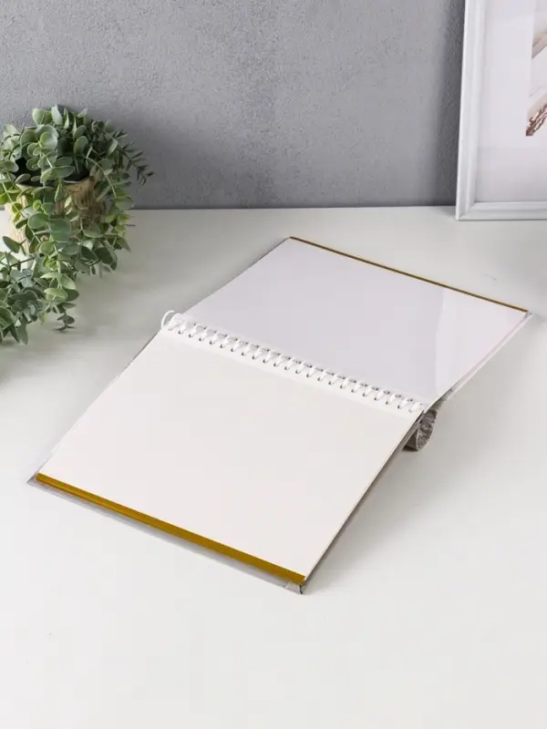 Фотоальбом 20 магнитных листов 23X28см, "Розы в вазе", пер-т внутр.спираль