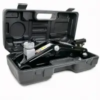 Домкрат подкатной AVS FJ-2000L, 2т, 140-300мм. в кейсе