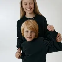 Свитшот Toima Kids 2.0, черный, 12 лет