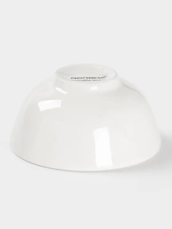 Салатник толстостенный Доляна White Label, 170 мл, d=10 см, фарфор, белый