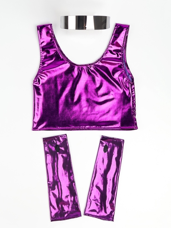 Карнавальный набор Карнавальный набор "Киберgirl" р-р 42-44, цвет фиолетовый