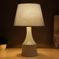Лампа настольная RISALUX &laquo;Бирюза&raquo;, Е14, 40 Вт, голубая, 22&times;22&times;38 см