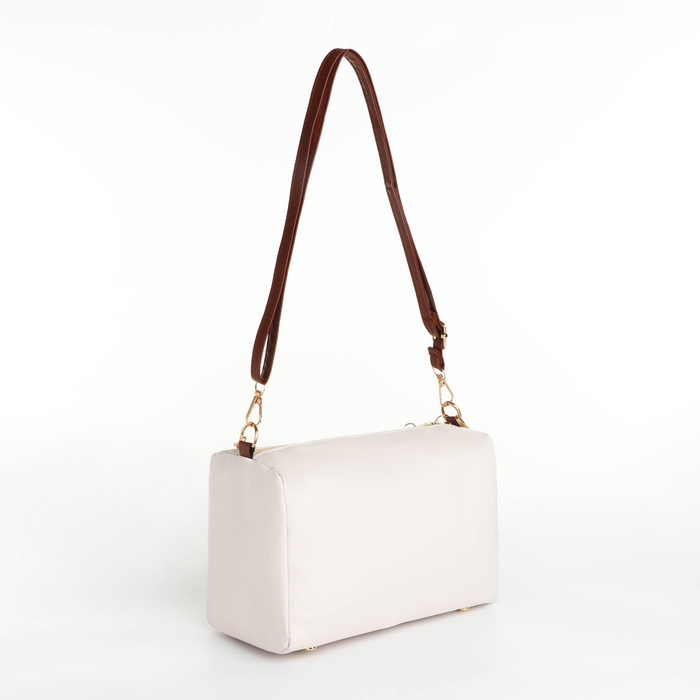 Сумка кросс-боди на молнии, цвет белый Сумка кросс-боди на молнии, цвет белый