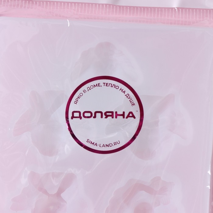 Молд Доляна «Ангелочки», силикон, 12,5×8,5×1,5 см, 7 ячеек (3×3,5 см), цвет белый Молд Доляна «Ангелочки», силикон, 12,5×8,5×1,5 см, 7 ячеек (3×3,5 см), цвет белый