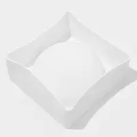 Форма для муссовых десертов и выпечки KONFINETTA &laquo;Полусфера&raquo;, силикон, 19.4&times;8 см, d=16 см, белая